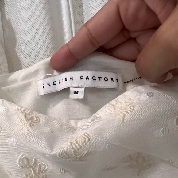 English Factory white mini dress - Picture 2 of 4
